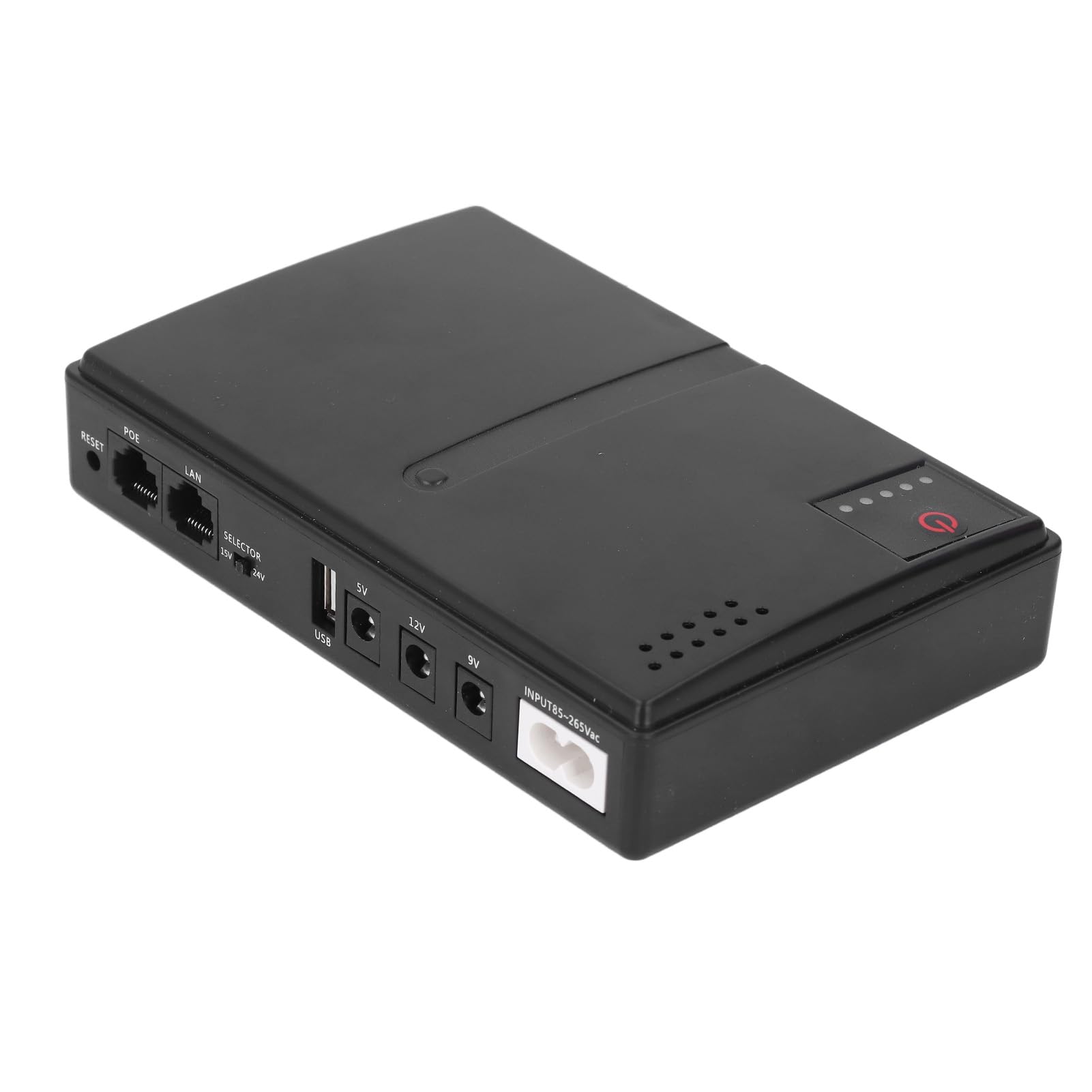 Mini UPS Di Backup Cocoarm 6000mAh Per Router, Modem E Telecamere, Con Uscite DC 12V, 9V, 5V E USB, Fino A 5 Ore Di Autonomia (spina Europea) - 3