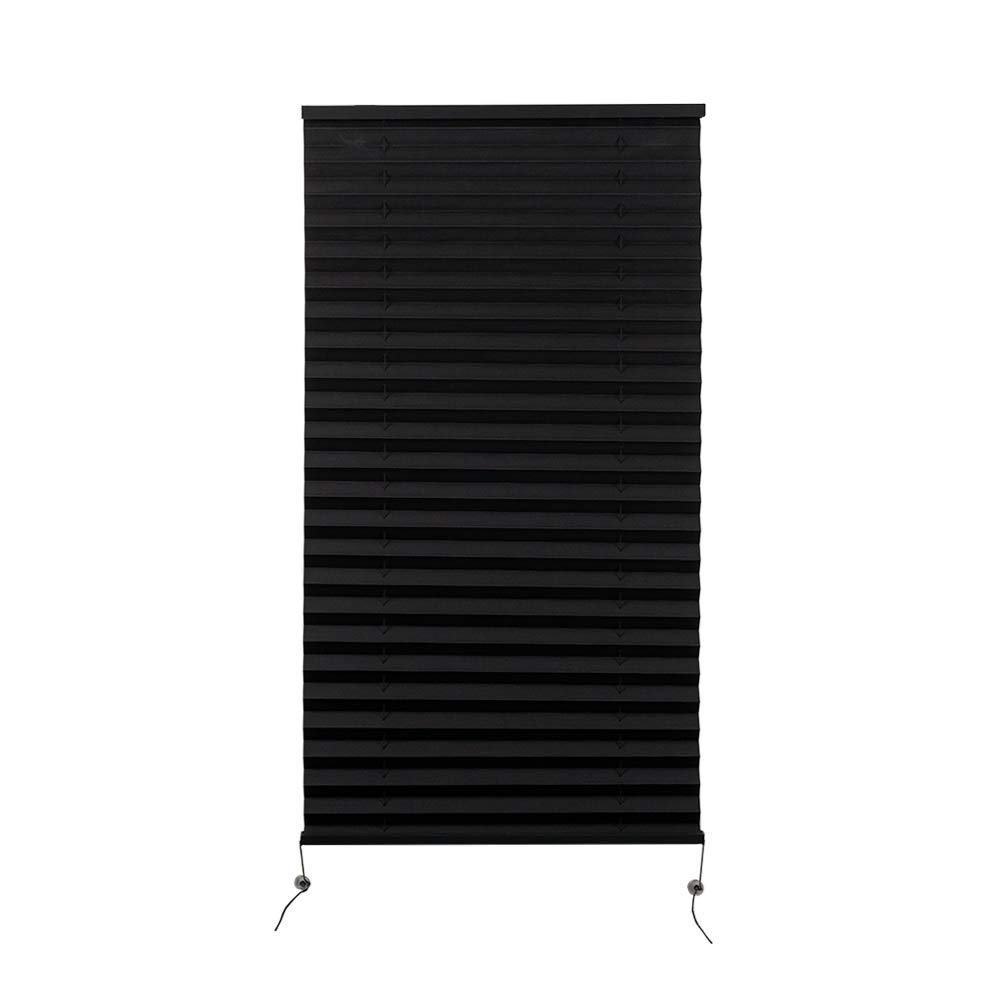 Camper Comfort Black RV Pleated Shade | Camper Blinds | RV Privacy Blinds | RV Solar Shade| Motor-Coach Shade (20" X 38")
