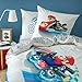 Produktbild CTI Wende Bettwäsche-Set Super Mario Kart, 135x200 cm 80x80 cm, 100% Baumwolle, Speed, Linon