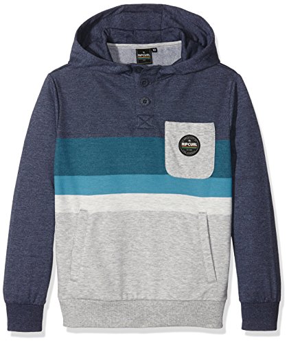 RIP CURL Crocker Felpa da Ragazzo, Colore: Indaco
