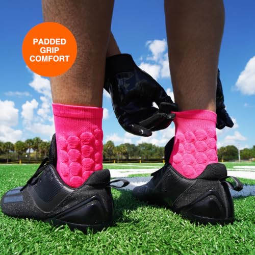 Image of SLEEFS Padded Football Socks for Anti-Blister and Cleat-Ready Fit