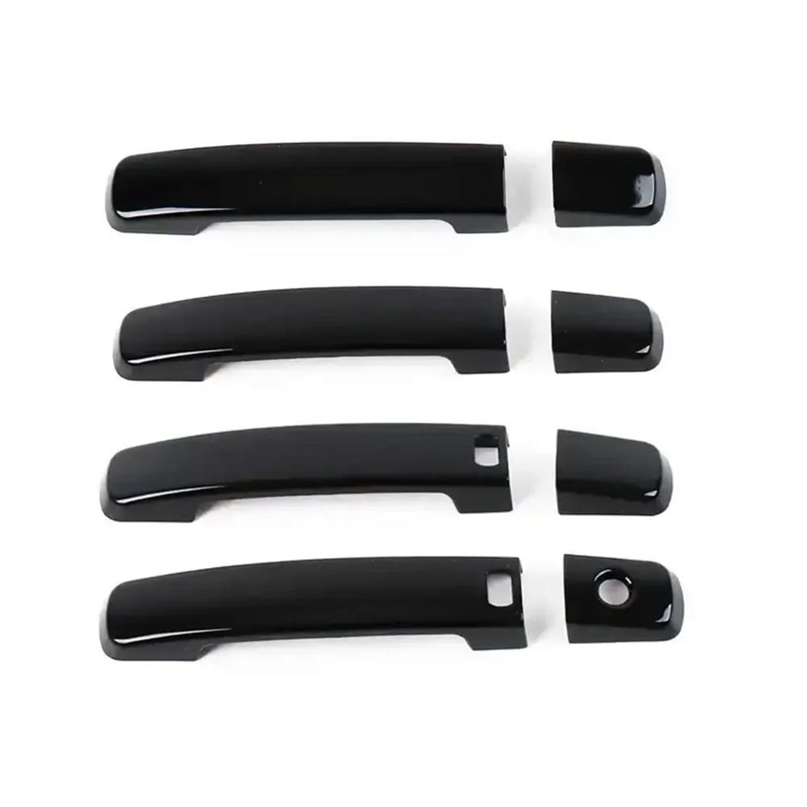 YSDSLS Car Door Handle Cover Sticker Moulding Trim Protective Accessories for Nissan for Altima 2007-2012(Gloss Black)