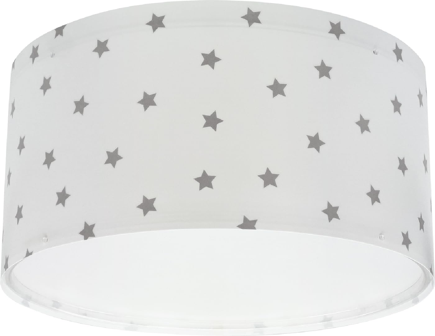 Dalber Lámpara Plafón Techo Infantil Estrellas Blanco E27 de doble luz para máximo confort visual 8
