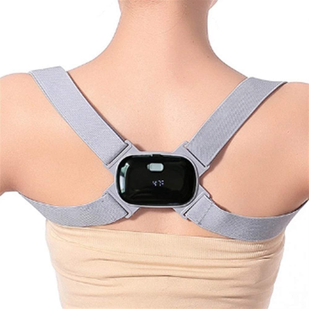 Indietro Correzione postura Intelligente for adulti Back Support Body Posture Trainer Back Trainer Universale for ragazzi e ragazze(Grey)