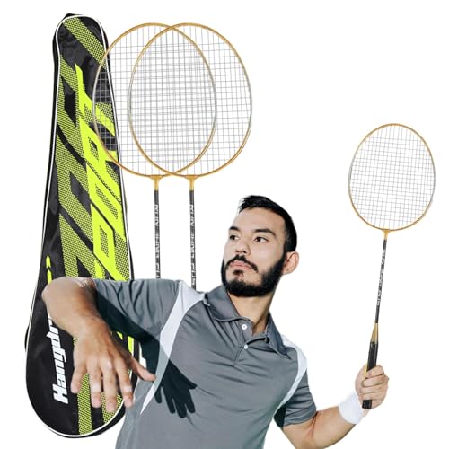 Juego De Raquetas De Bádminton Juego De Bádminton Profesional Equipo De Bádminton Liviano Juego De Bádminton Para Adultos Agarre De Raqueta De Bádminton Equipo Para Deportes Al Aire Libre Juego De Jue