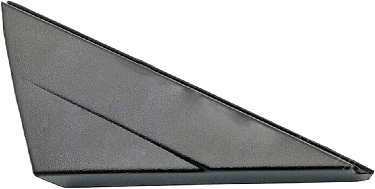 1 Pair Rearview Side Mirror Corner Triangle Molding Trim Cover Panel Lid Fit for Hyundai Tucson 2016-2020 86180D3000 86190D3000, Black