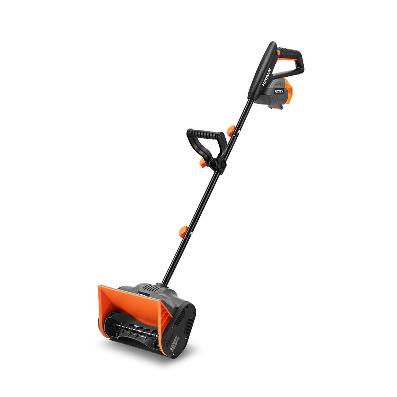 FUXTEC Akku Schneefräse FX-E1SCH20SET, 20V Schneeschaufel elektrisch inkl. 4Ah Akku & Ladegerät, 30cm Arbeitsbreite, 6m Auswurfweite, leichtgewichtig, ideal für Einfahrt, Gehweg, Terrasse