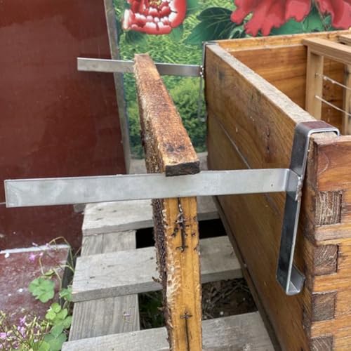 Support de ruche en acier inoxydable NUOBESTY 125 cm stable