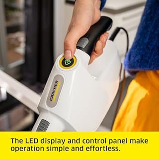 Kärcher Steam Cleaner SC 1 Multi & Up Extra, heating time: 0.5 min, area performance: 30m², tank: 0.2l, weight: 1.6kg, EasyFix floor nozzle large, 1 large microfibre floor cloth, descaling cartridge