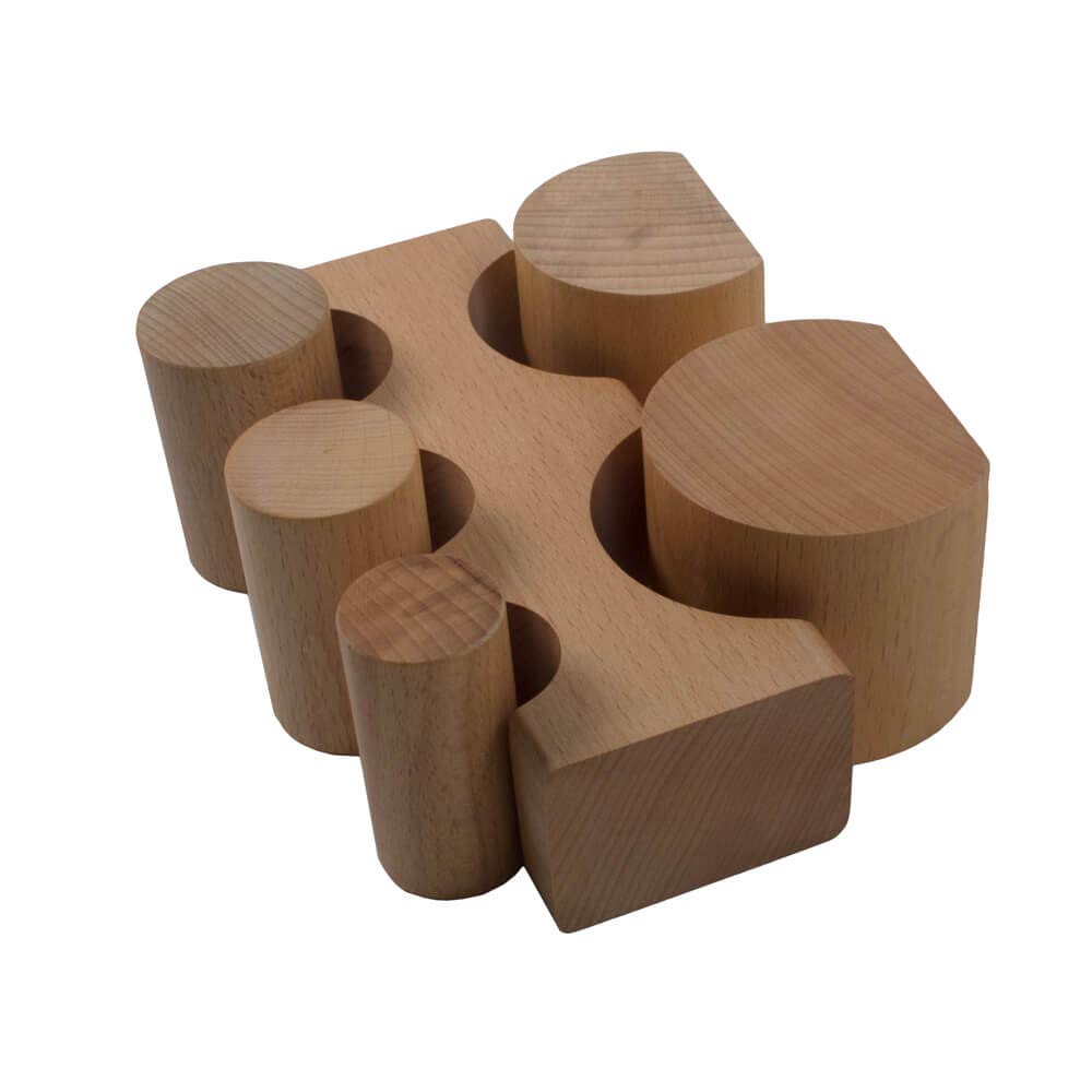 Large Hardwood Bending Block 5 pc Set - SFC Tools - 25-148