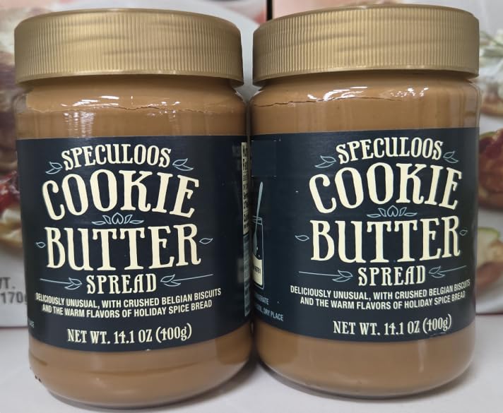 Trader Joe Speculoos Cookie Butter Spread 14.1oz 400g (Two Jars)