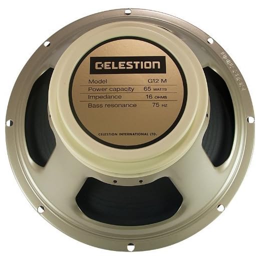 Speaker - 12 in. Celestion G12M-65 Creamback, 65 W