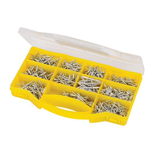 Preisvergleich Produktbild Silverline 716968 Blindnieten-Sortiment, 650 Teile