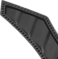 Vista 8 de Fydun Cubierta de capó de ventilación para capó, 2 unidades, fibra de carbono, goma delantera, ventilación universal para automóvil