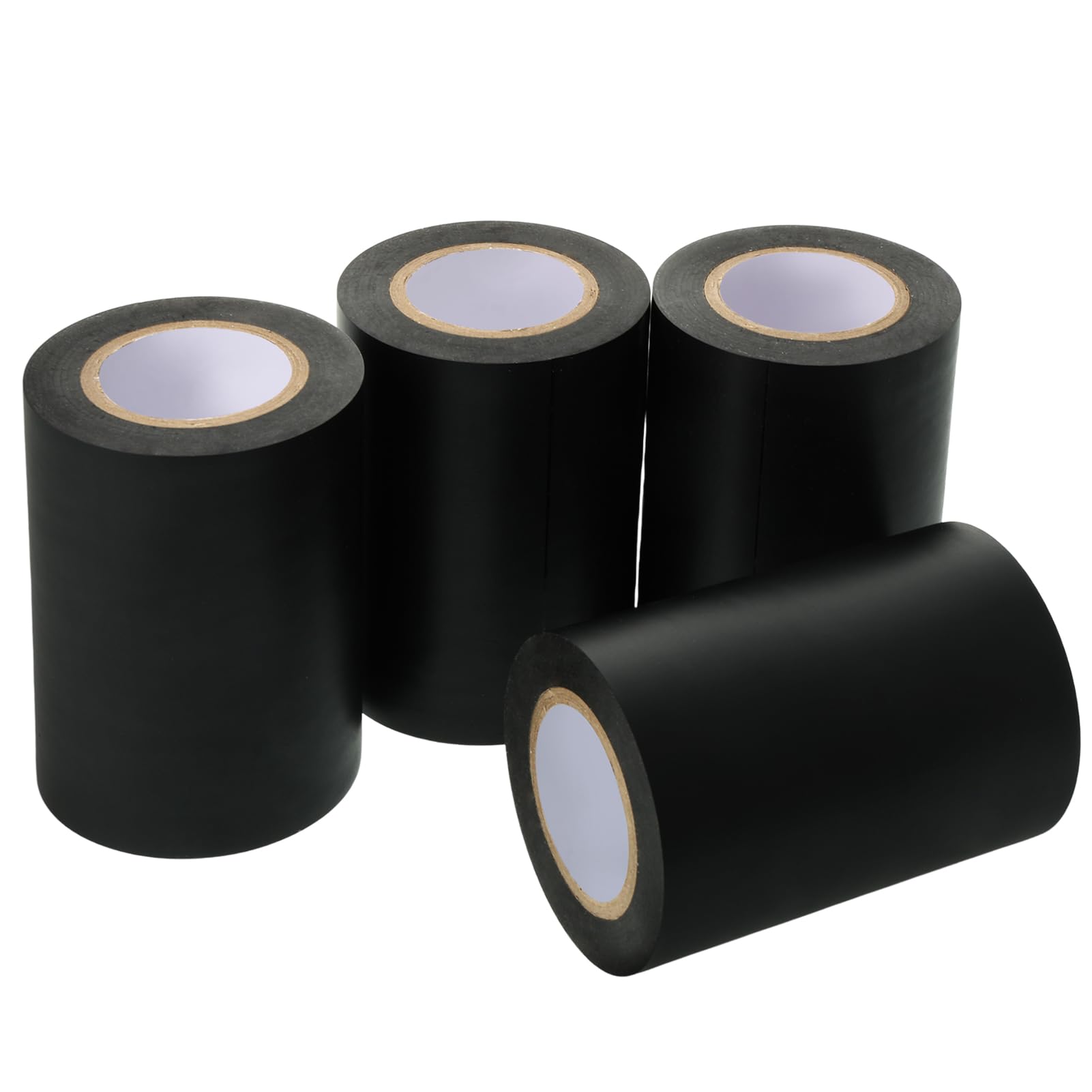 4 Rolls Wrestling Mat Tape Clear Gym Floor Tape for Wrestling Heavy Duty Carpet Mat Seam Tape PVC Mat Tape Wrestling Rug Tape (3.9IN x65.6FT)