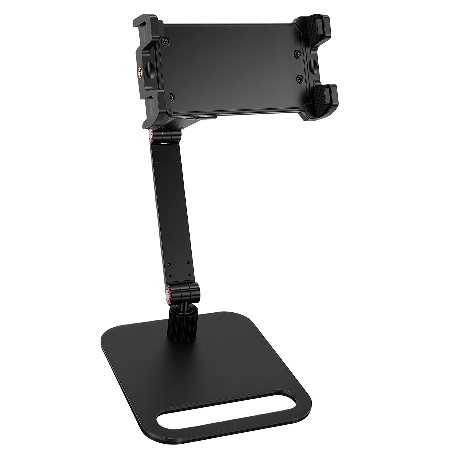 Annadue Supporto Regolabile per Monitor, Morsetto Rotazione 360 Gradi | Supporto da tavolo in lega di alluminio per monitor portatile, supporto per tablet con base antiscivolo