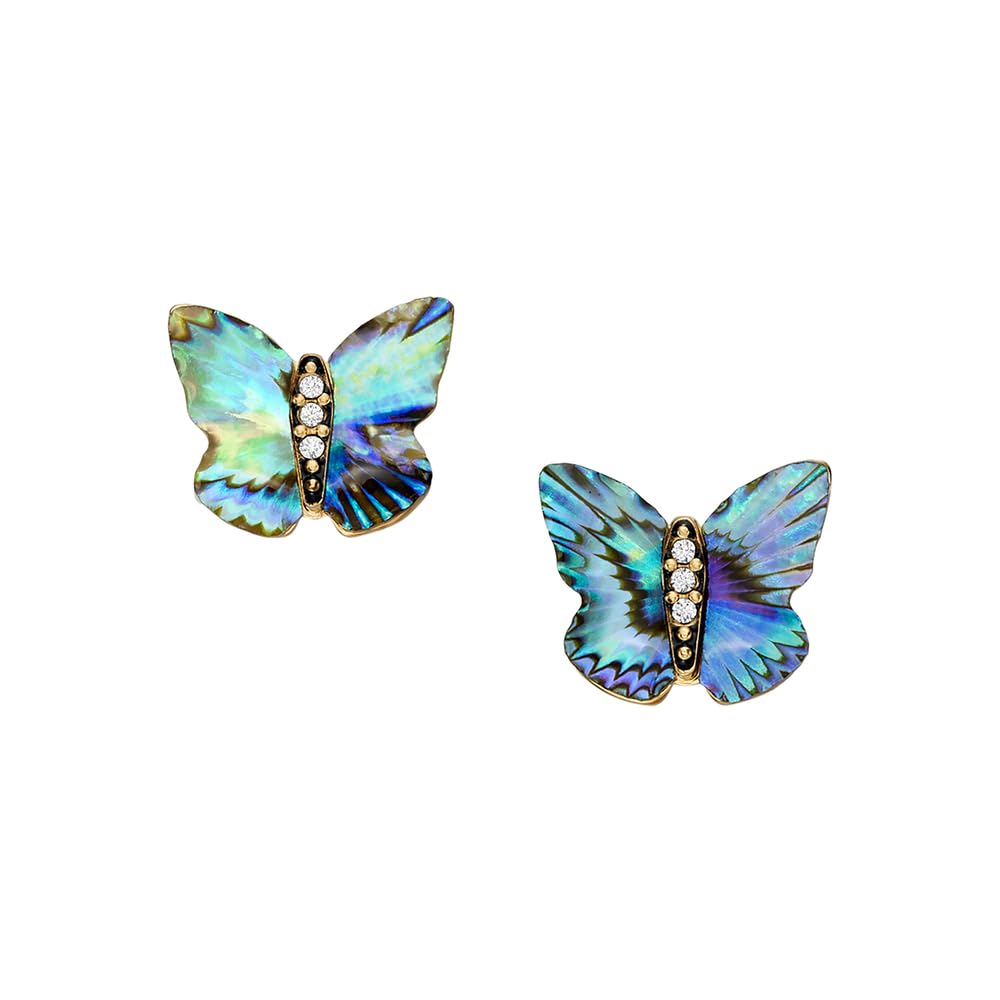 Fossil Women's Gold tone Stainless steel with post/stud closure Earrings