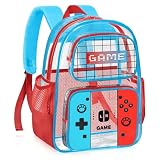 TILYTADLY Mochila transparente para niños, L
