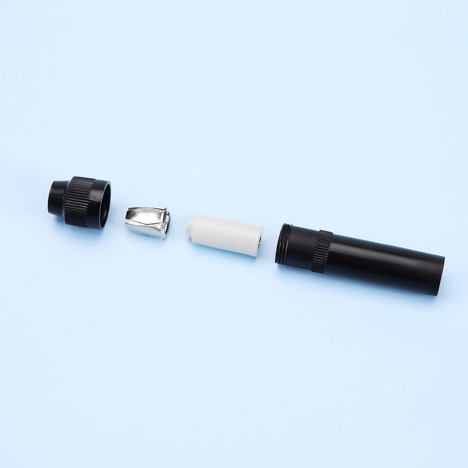 The Lord of the Tools 2Pcs DIN Female Screw on Aerial Adapter Replacement Female Inline Aerial Adapter Socket Car Antenna Radio Accessories Black