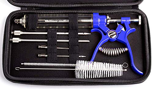 Kit inyector de carne acero inoxidable para BBQ miniatura 4