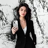 ONEFLOW Bliss Cover do Apple iPhone 14 etui o wyglądzie marmuru, designerskie etui ochronne na telefon komórkowy z ochroną aparatu, wzór Hardcase brokatowe etui na telefon komórkowy marmurkowe,
