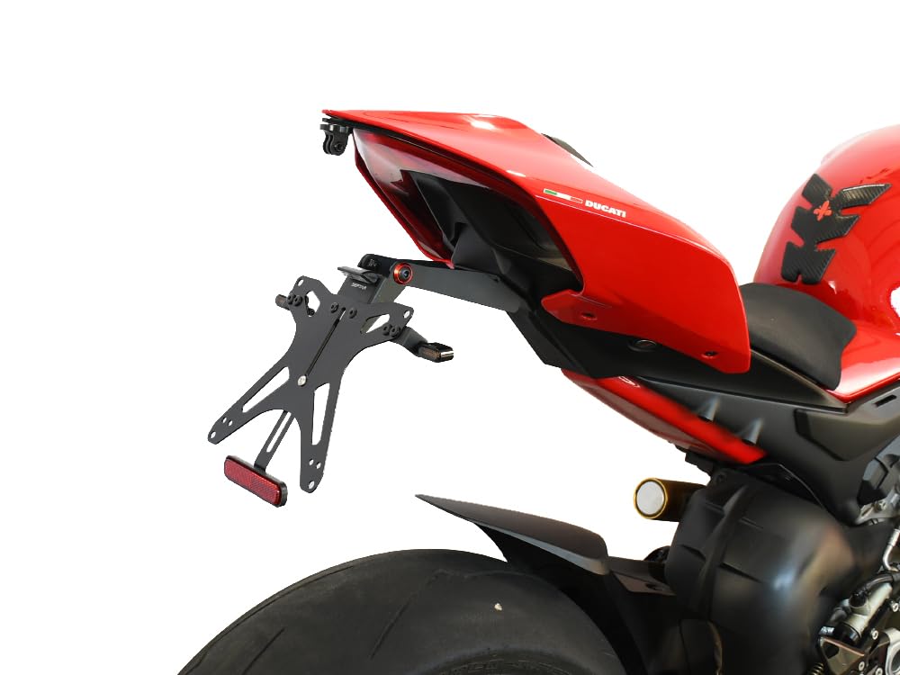 PORTATARGA SPORTIVO REGOLABILE per DUCATI STREETFIGHTER V2/V4 2020-2024 | SEPTAR