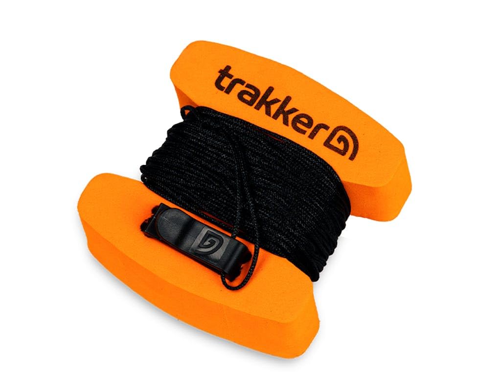 Trakker EVA H Block with 20m Cord Standard Size | High Visibility Carp Fishing Marker Block for Baiting Swims from a Boat | Secure Retaining Clip | 105mm x92mm x25mm | Code 226103