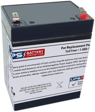 Leoch LP12-2.9 12V 2.9Ah Replacement Battery - L: 3.11" x W: 2.20" x H: 3.90"