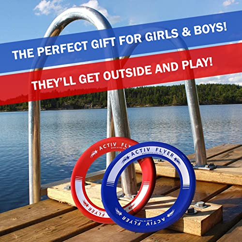 Frisbee-Ringe – Bestes Outdoor-Spielzeug für Kinder im Alter von 8–12 Jahren. Spiele für draußen für Erwachsene und… – Bild 5