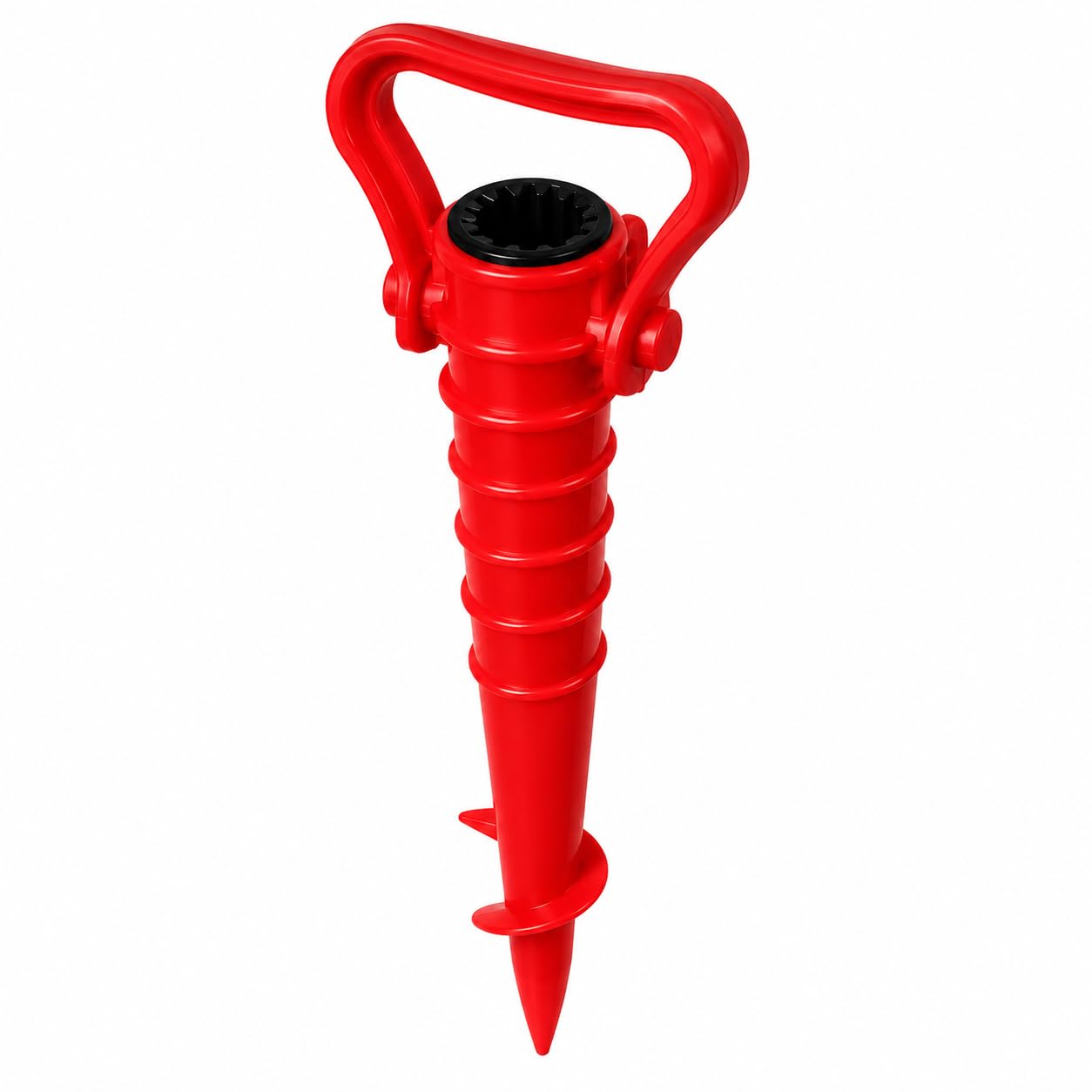Picchetto per Ombrellone con Trivella 39cm, Diametro 32mm Supporto Anti-Vento per Spiaggia