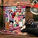 eeBoo Piece & Love: Pets in The Kitchen - 1000 Piece Puzzle - Adult Square Jigsaw, 23x23, Includes Image Reference Insert, Glossy Pieces