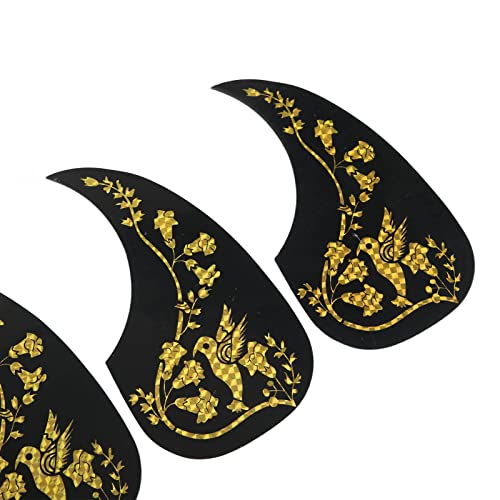 Pickguard pour Guitare Acoustique, 10 Pièces Pickguard pour Guitare Acoustique en Forme d’eau Motif Morning Glory Anti… - Les Beatles, Paul McCartney, John Lennon, RIngo Starr, George Harrison Pickguard pour Guitare Acoustique, 10 Pièces Pickguard pour Guitare Acoustique en Forme d'eau Motif Morning Glory Anti… – Image 3
