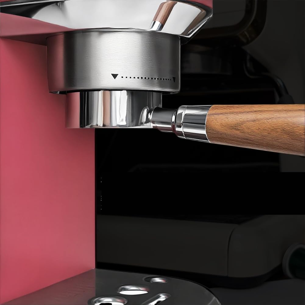 Portafiltro senza fondo 51 mm manico in legno per ECP680