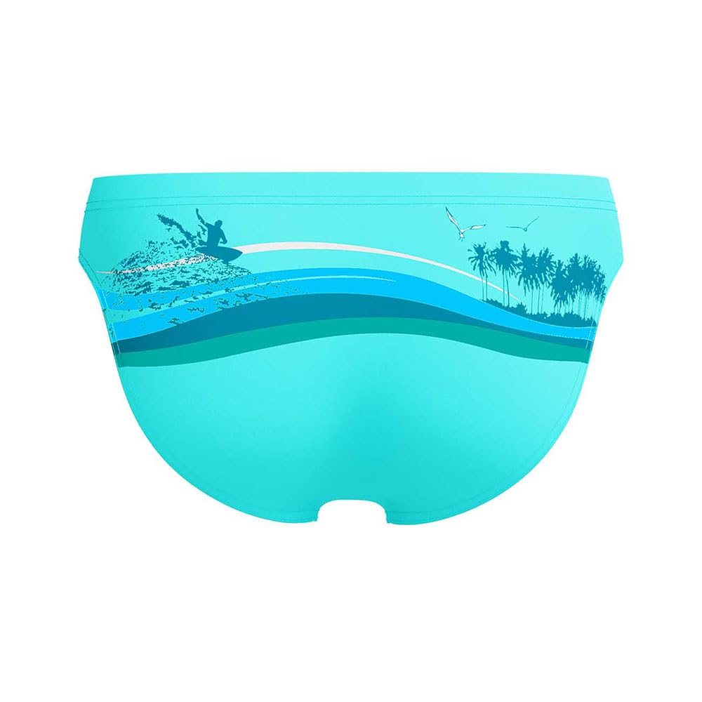 Speedo Bañador Tipo Slip Estampado 5 cm Calzoncillos Natación Hombre Pack 1