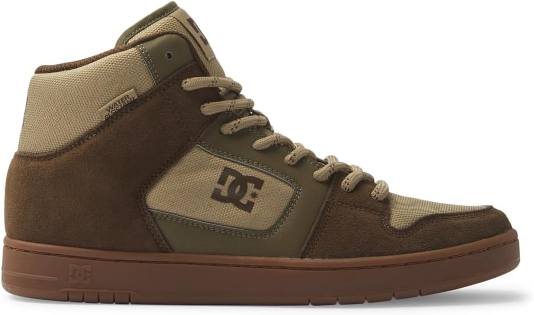 DC Shoes Manteca 4 Hi WR - High Top Leather Shoes for Men