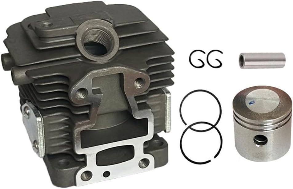 For TJ23V Engine Cylinder Assembly Kit 11005-0646 Replacement Part for TJ23 Lawn Mower Small Engine Components Steel Construction(B)