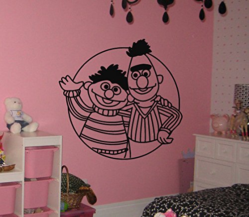 Vinilo decorativo infantil Ernie and Bert para pared