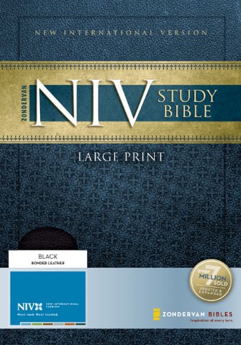 Zondervan NIV Study Bible, Large Print