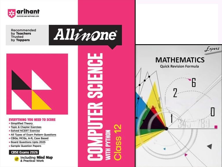 Computer Science Class-12 | All in One | With Python | For CBSE Exams ...