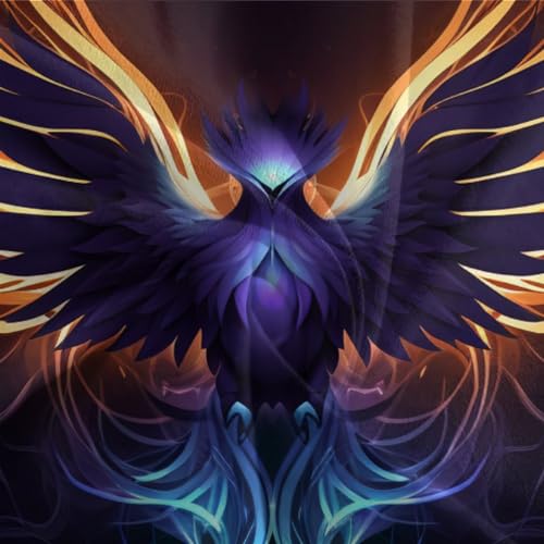 Housse de couette Phoenix résistante à la décoloration pour lit single