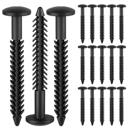 Zestivra Tornillos Para Persianas Con Cápsulas, Tobillo De Panel De Ventana De 7,62 Cm - Sujetadores Para Persianas Al Aire Libre Para Casa Armario Usuarios Profesionales Y Domésticos