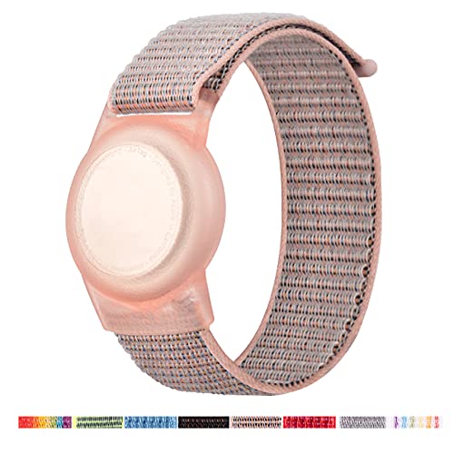Image of Bracelet for AirTag Kids,Protective Cover for Air Tag with Nylon Wristband