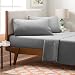 LINENSPA Brushed Microfiber Ultra Soft Bed Sheet Set - Wrinkle Resistant - Twin Size - Stone