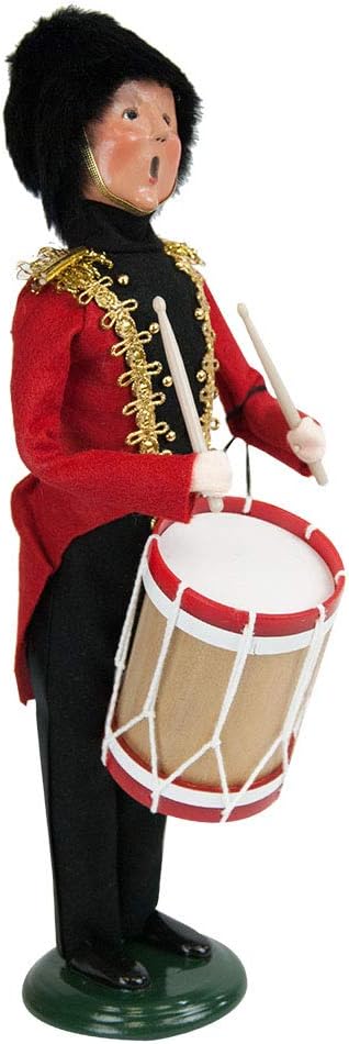 Byers' Choice 12 Drummers Drumming Caroler Figurine 742 from The 12 Days of Christmas Collection
