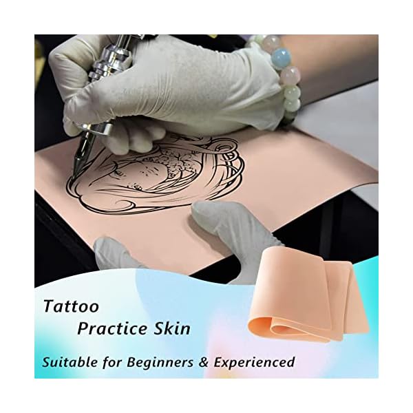 Beoncall Practice Skin für Haut, 20,3 x 15,2 cm, weiches Silikon, doppelseitig, 15 Stück – Bild 6