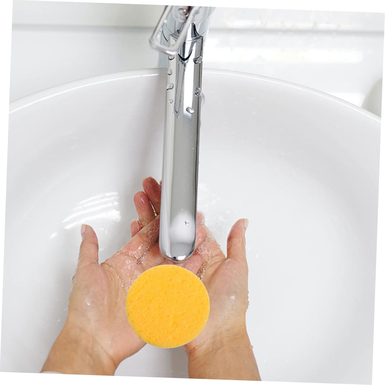 FRCOLOR 150piezas Esponjas De Maquillaje Faciales Para Limpieza y Exfoliación Suaves y Seguras Espesor