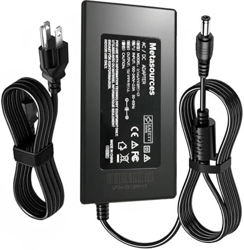 Metasources 24V AC/DC Adapter Compatible with Wahoo Fitness WF122...