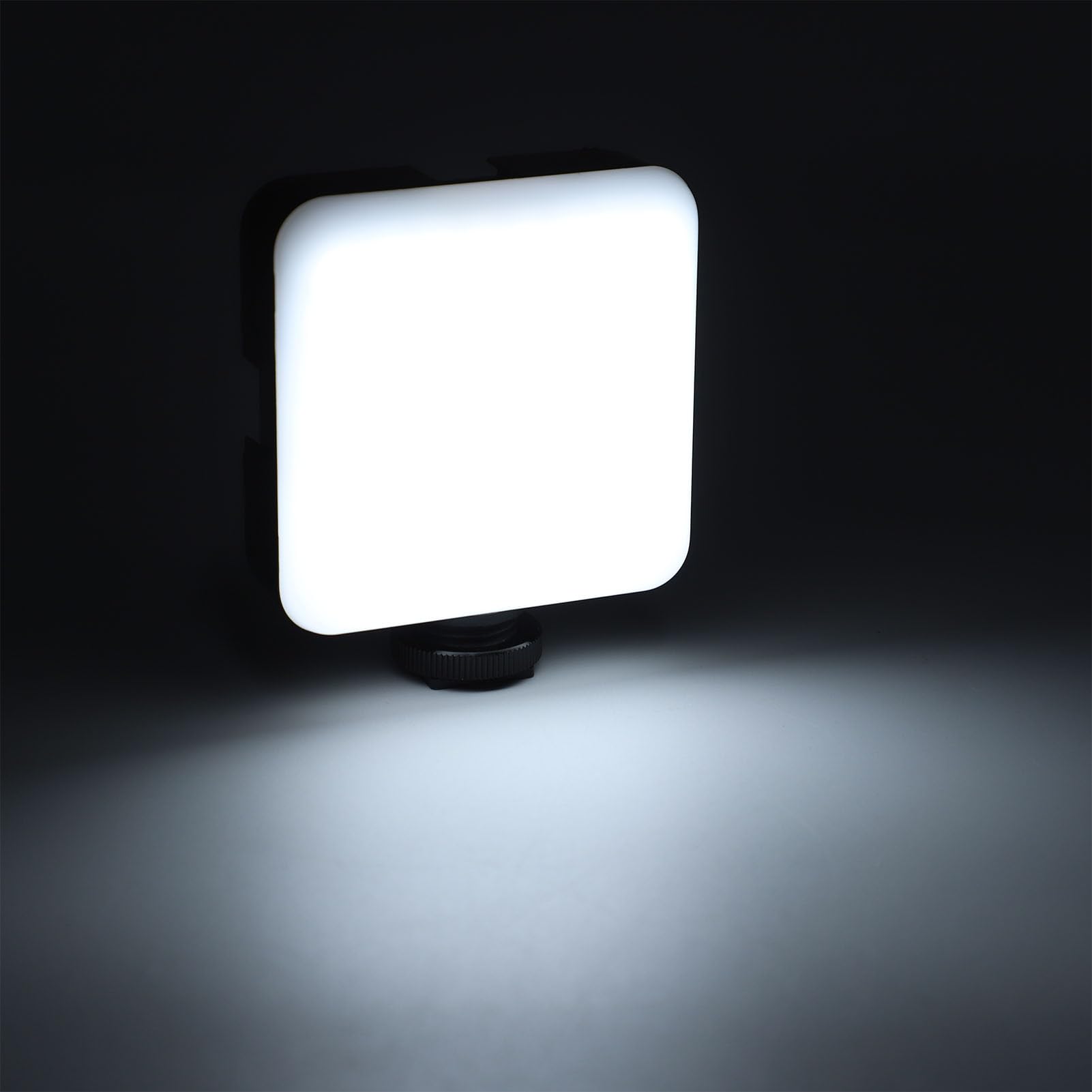 Luz de Vídeo de 2 Piezas, Iluminación de Fotografía Portátil Regulable 5600K con Soporte y para Teléfono, para Grabación de Vlogging, Selfies y Vídeos Cortos
