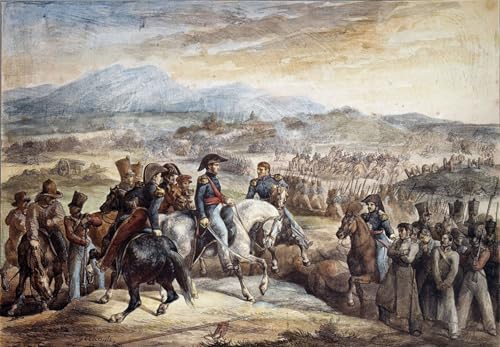 Tableau bataille de Maïpu par Géricault | Poster d'art historique 60x90cm