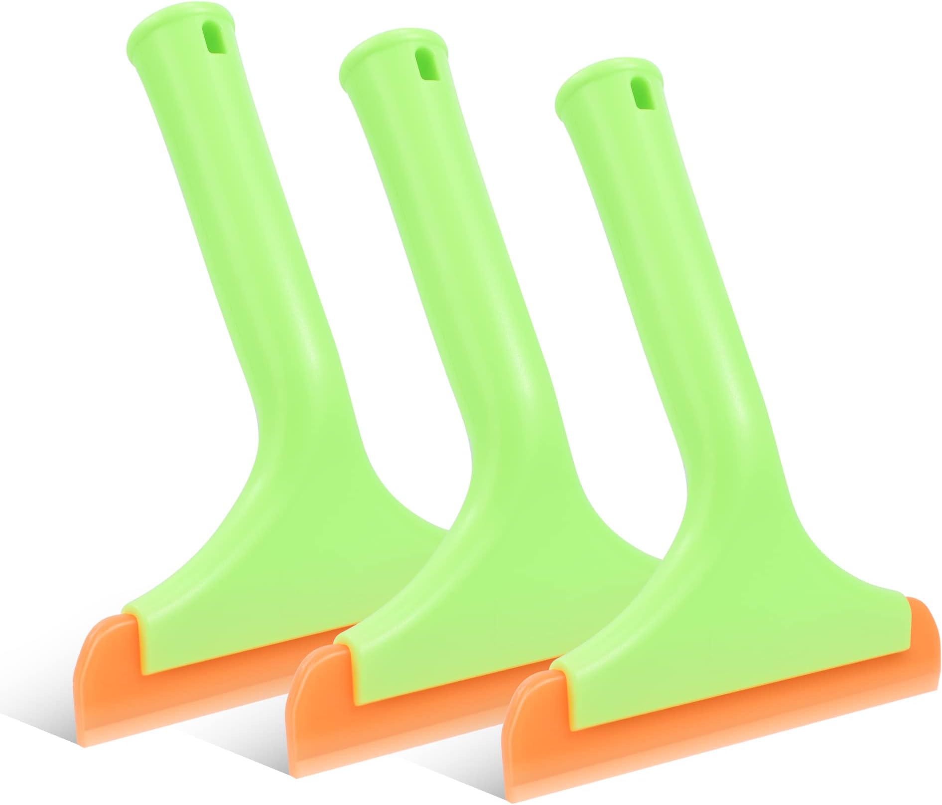 Wigoo Small Squeegee,Flexible Silicone Squeegee,Auto Water Wiper,5.9" Blade Household Squeegeses,Window Squeegee for Shower Glass Door,Car Windshield,Shower Squeegee,Mirror,Window Tint Squeegee Clean